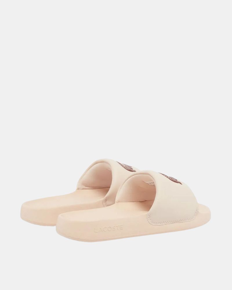 Sandalias Chancletas Mujer LACOSTE Rosa 49CFA0022 SERVE SLIDE