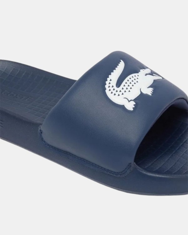 Sandálias Chinelos Homem LACOSTE Azul 49CMA0021 SERVE SLIDE