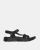 Sandalias Abiertas Mujer SKECHERS Negro 141451 GO WALK FLEX SUBLIME