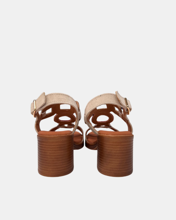 Sandalias Mujer RKS Beige 137483