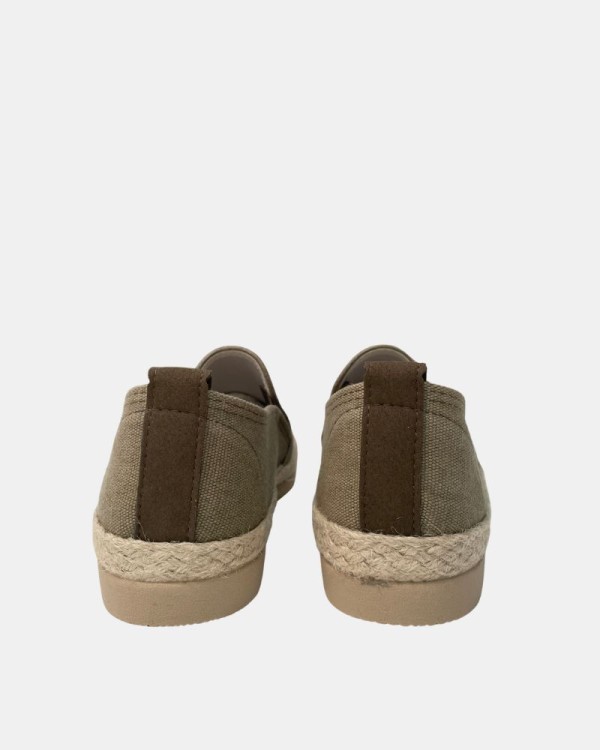 Zapatos Alpargatas Rafia Hombre RKS Verde BC11965