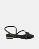Sandalias Mujer RKS Negro 5861