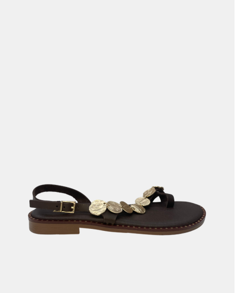 Sandalias Mujer RKS Marrón 5842