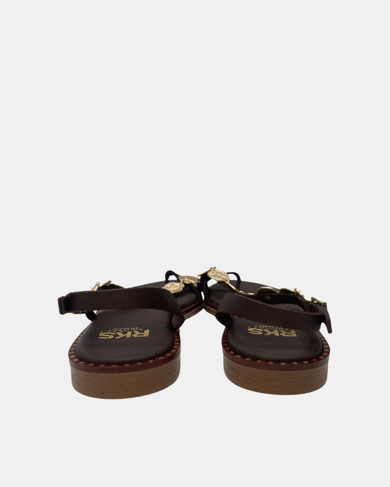 Sandalias Mujer RKS Marrón 5842