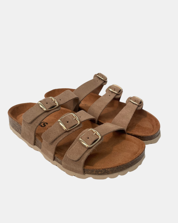 Sandalias Mujer RKS Beige 10717