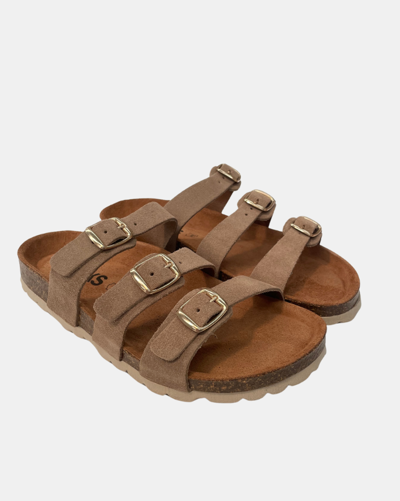 Sandalias Mujer RKS Beige 10717