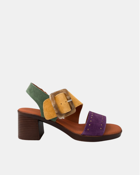 Sandalias Mujer RKS Morado 137480