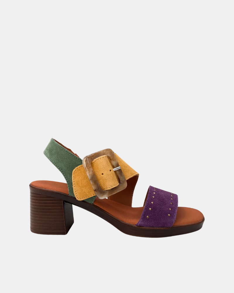 Sandalias Mujer RKS Morado 137480