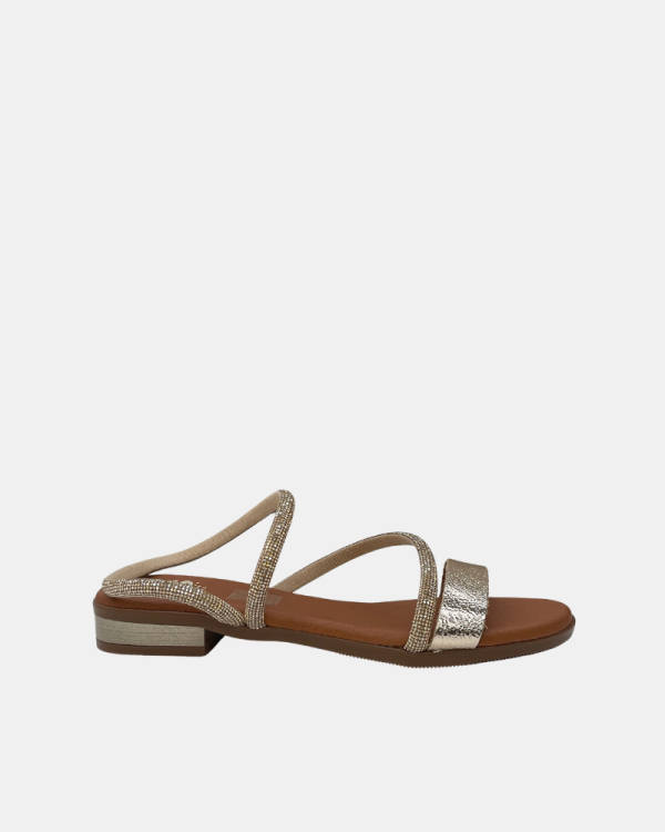 Sandalias Fiesta Mujer RKS Oro 5861