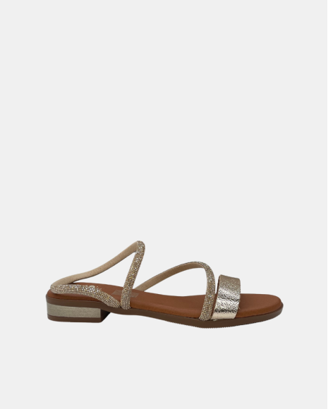 Sandalias Fiesta Mujer RKS Oro 5861