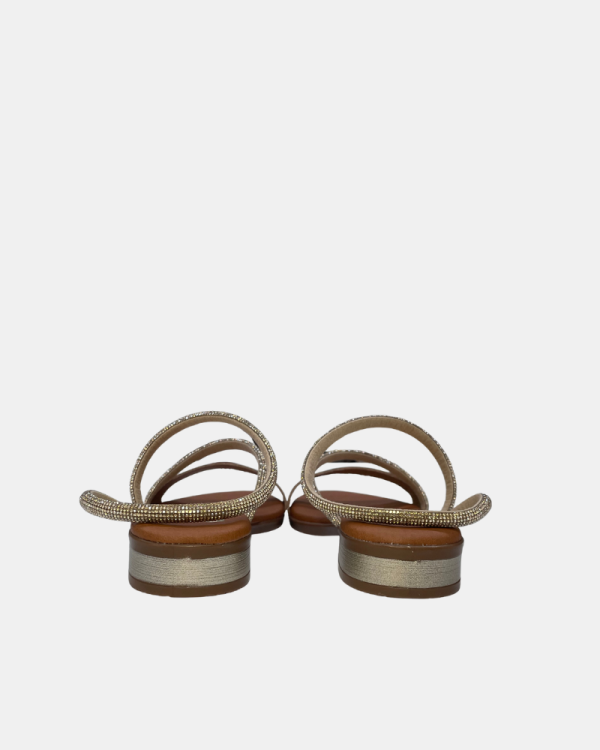 Sandalias Fiesta Mujer RKS Oro 5861