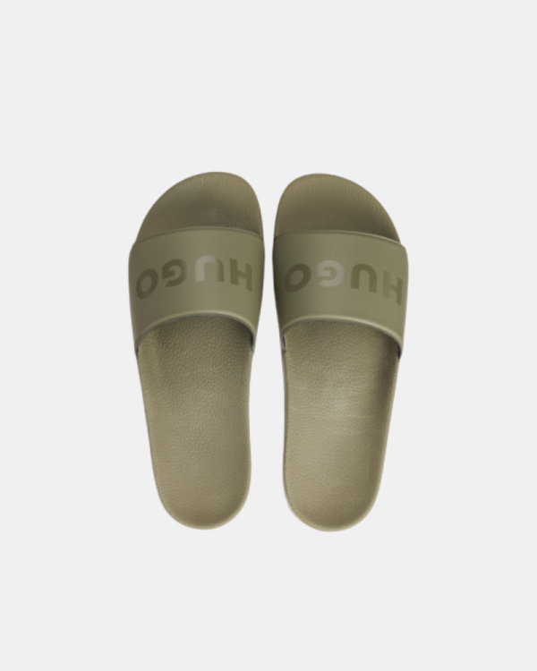 Sandalias Chancletas Hombre HUGO Verde 50563418 TIMEIN