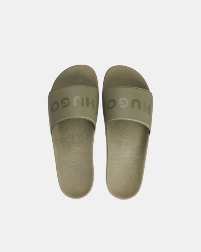 Sandalias Chancletas Hombre HUGO Verde 50563418 TIMEIN