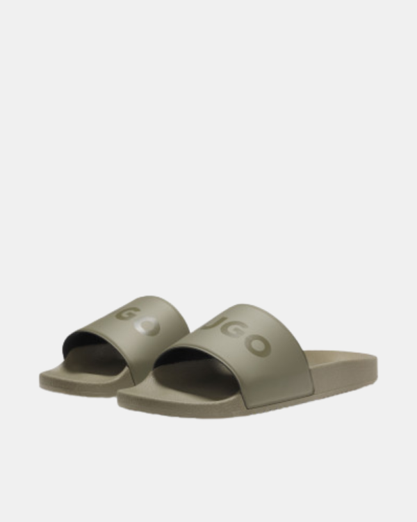 Sandalias Chancletas Hombre HUGO Verde 50563418 TIMEIN