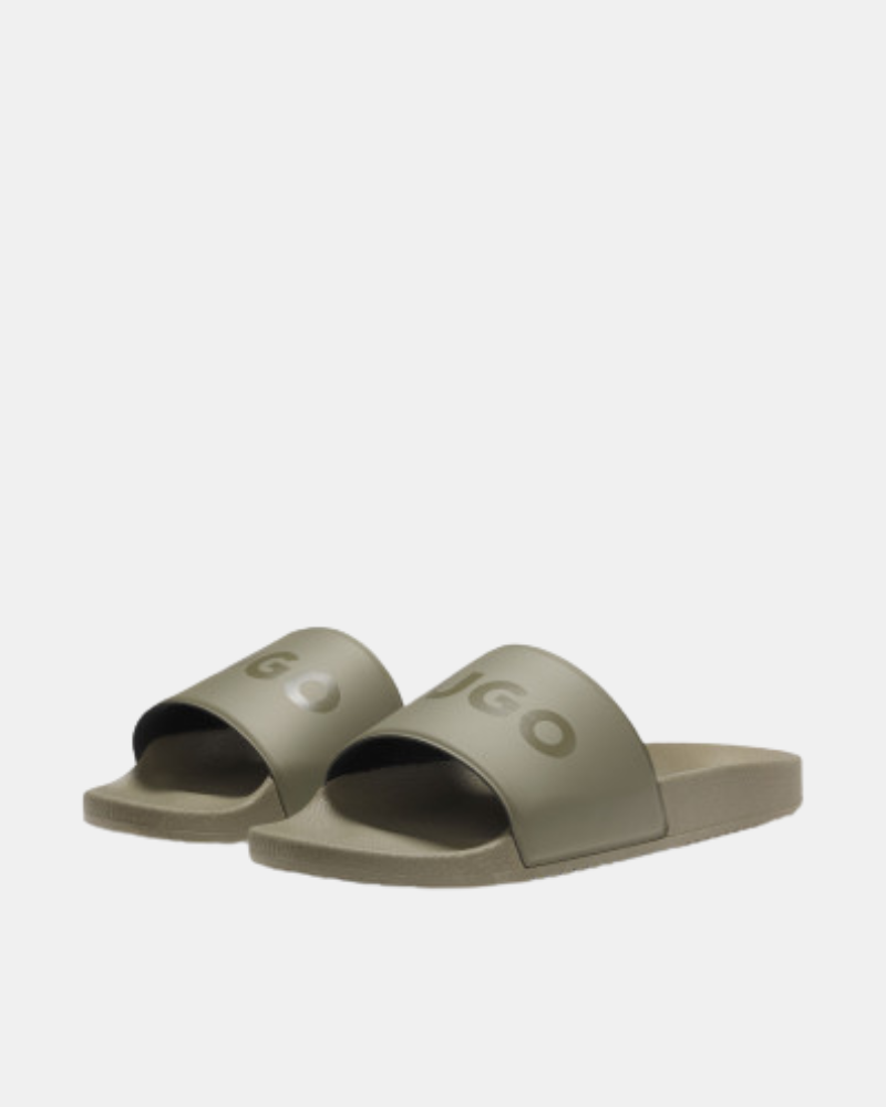 Sandalias Chancletas Hombre HUGO Verde 50563418 TIMEIN