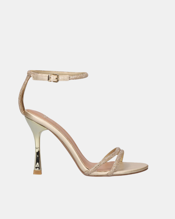 Sandalias Fiesta Mujer EXE Oro SILVER 639