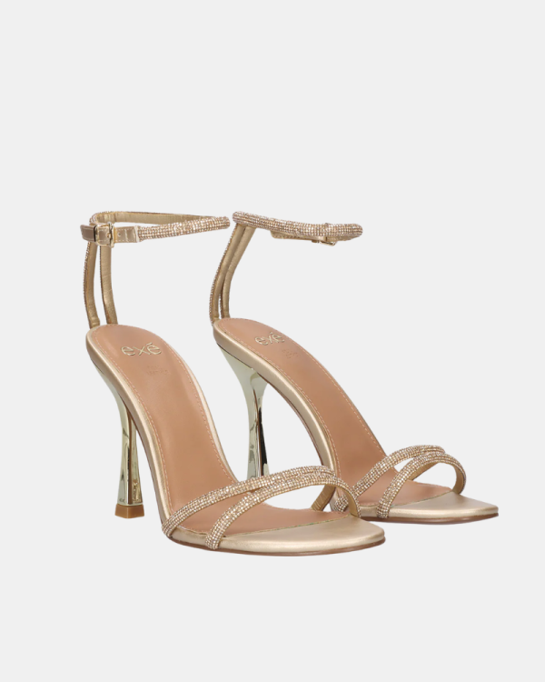 Sandalias Fiesta Mujer EXE Oro SILVER 639