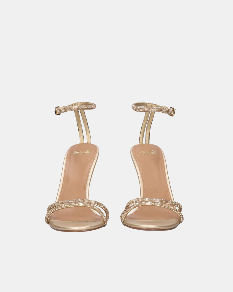 Sandalias Fiesta Mujer EXE Oro SILVER 639