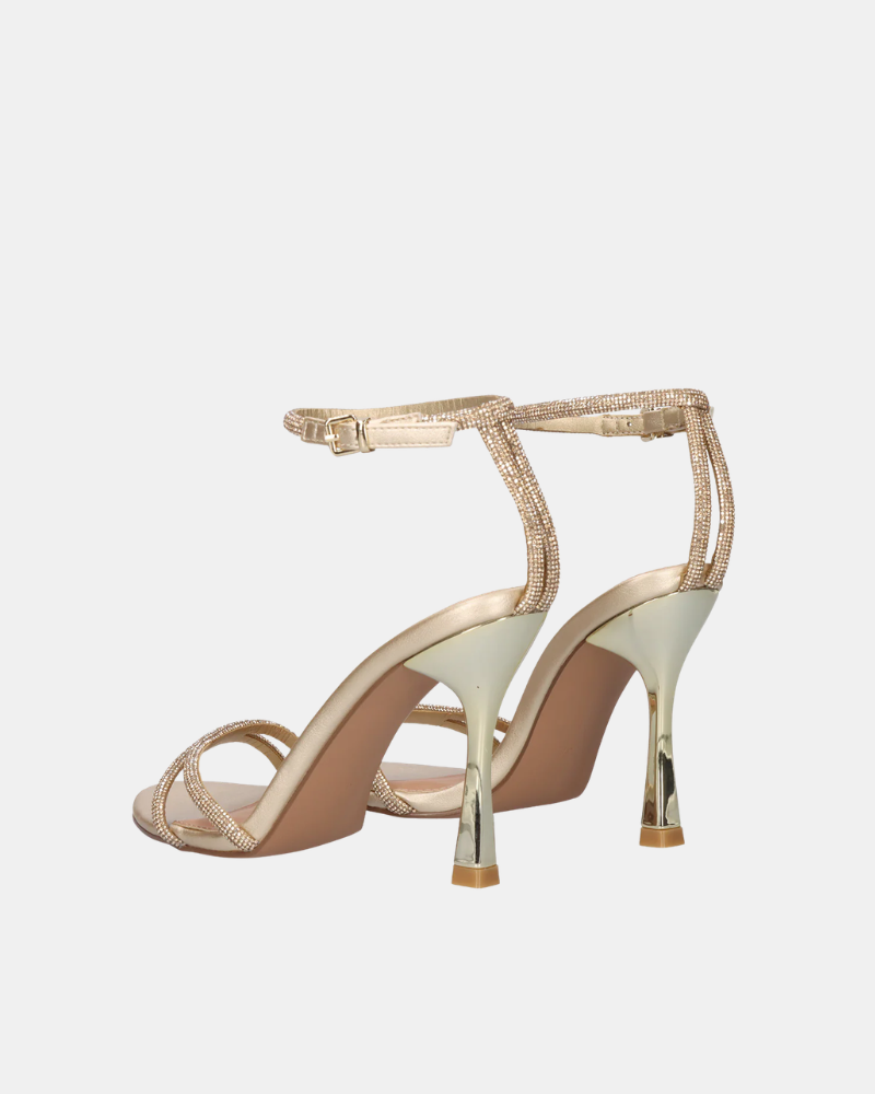 Sandalias Fiesta Mujer EXE Oro SILVER 639