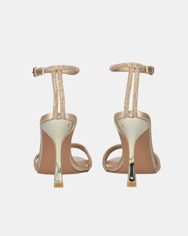 Sandalias Fiesta Mujer EXE Oro SILVER 639