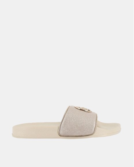 Sandalias Chancletas Mujer US Polo Beige IVY002E 6Y6