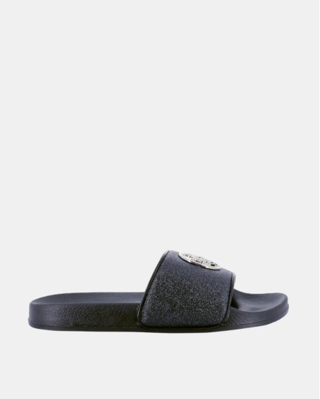 Sandalias Chancletas Mujer US Polo Negro IVY002E 6Y6