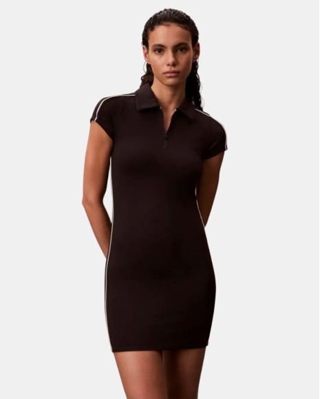 Vestidos  Manga corta Mujer CALVIN KLEIN Negro LV047E213GUB1