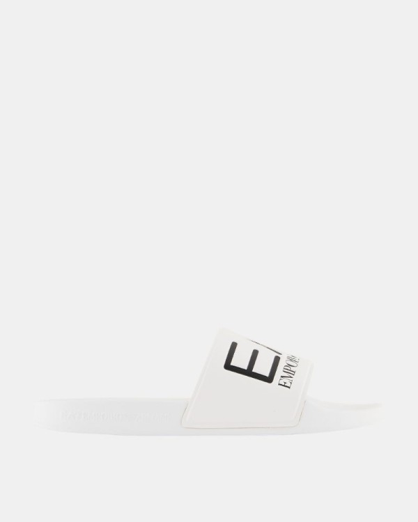 Sandalias Chancletas Hombre EA7 Blanco 7X000108 AF15118