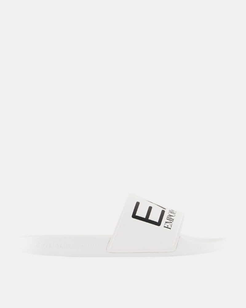 Sandalias Chancletas Hombre EA7 Blanco 7X000108 AF15118