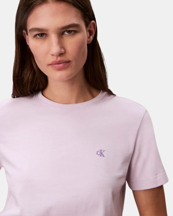 Camisetas Manga corta Mujer CALVIN KLEIN Morado LV047B224G3OQ