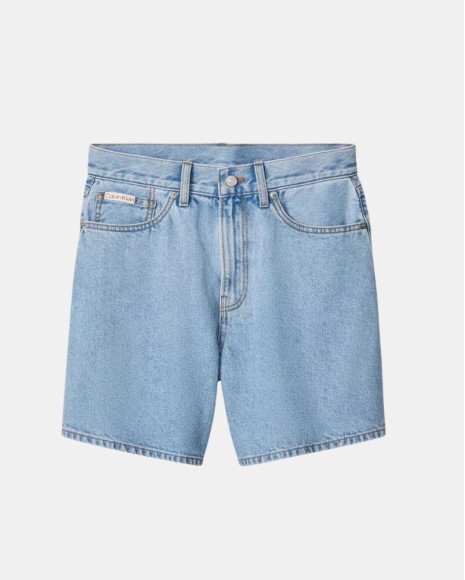 Pantalones Bermudas Mujer CALVIN KLEIN Azul LV047F675G1XT