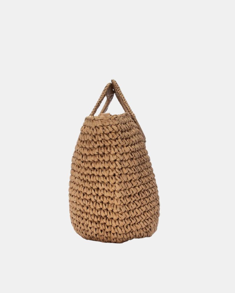 Bolsos Rafia Mujer REFRESH Marrón 183401