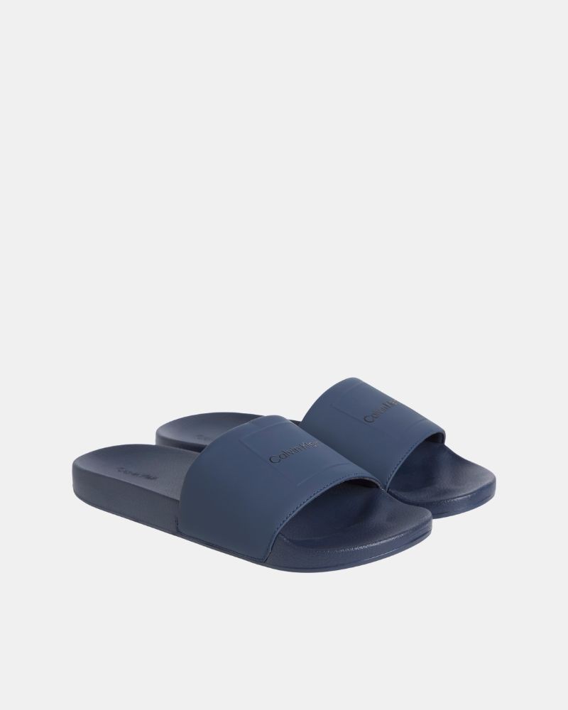 Sandalias Chancletas Hombre CALVIN KLEIN Azul HM0HM01754DW4