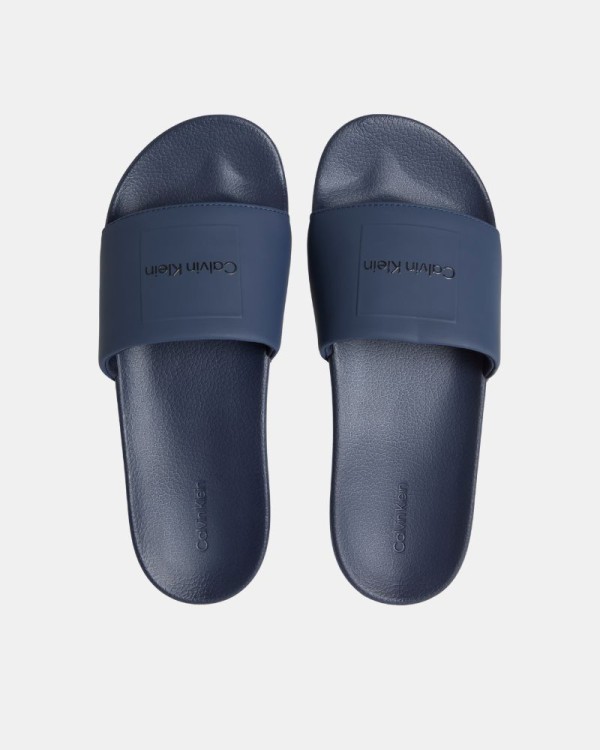 Sandalias Chancletas Hombre CALVIN KLEIN Azul HM0HM01754DW4