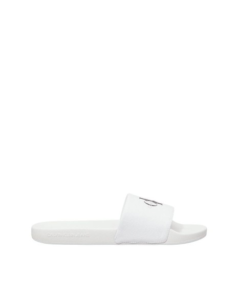 Sandalias Chancletas Hombre CALVIN KLEIN Blanco YM0YM0127101W