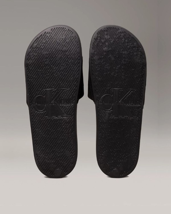 Sandalias Chancletas Hombre CALVIN KLEIN Negro YM0YM012710GM