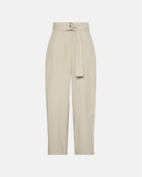 Pantalones Largos Mujer CALVIN KLEIN Beige LV044E619G2F2