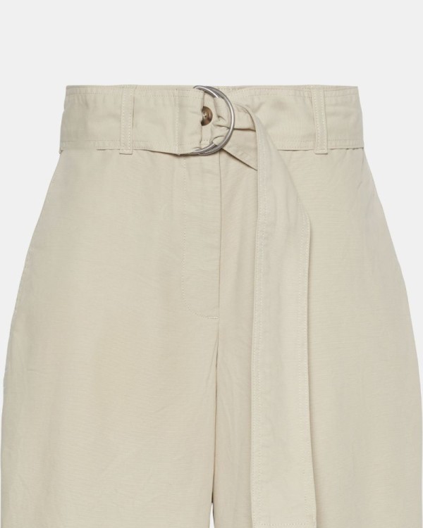 Pantalones Largos Mujer CALVIN KLEIN Beige LV044E619G2F2
