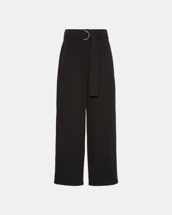Pantalones Largos Mujer CALVIN KLEIN Negro LV044E619G2F2