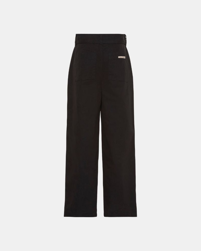 Pantalones Largos Mujer CALVIN KLEIN Negro LV044E619G2F2