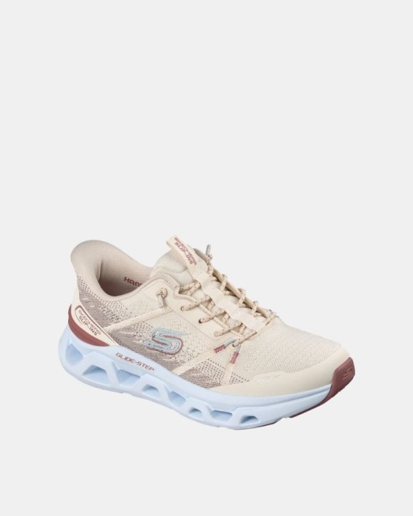 Zapatillas Bajas Mujer SKECHERS Blanco 150513 SLIP INS GLIDE STEP