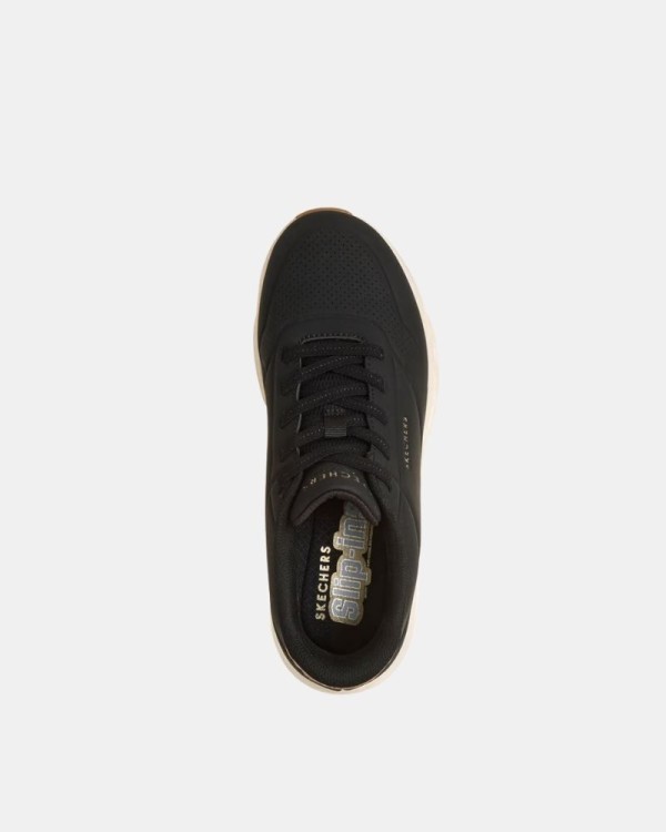 Zapatillas Bajas Mujer SKECHERS Negro 190113 UNO GLIDE STEP GLIDE ON AIR