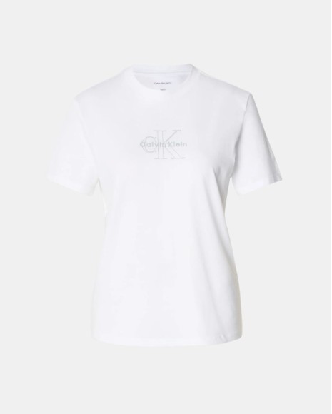 Camisetas Manga corta Mujer CALVIN KLEIN Blanco LV047F831G