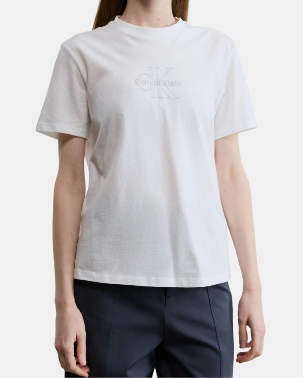 Camisetas Manga corta Mujer CALVIN KLEIN Blanco LV047F831G