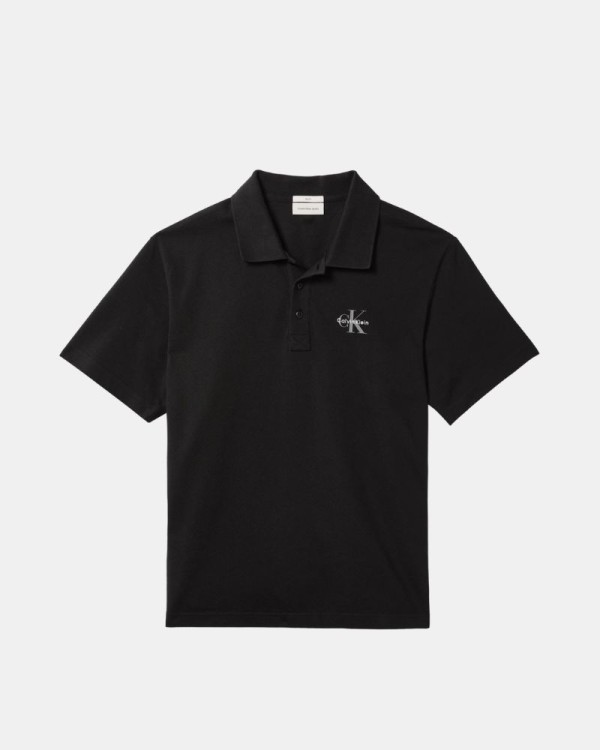 Camisetas Manga corta Polos Hombre CALVIN KLEIN Negro LV04RF209GUB1