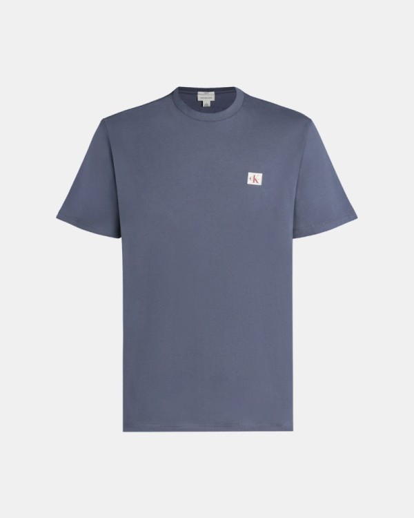Camisetas de manga curta para homem CALVIN KLEIN Azul LLV04RC272GXL7