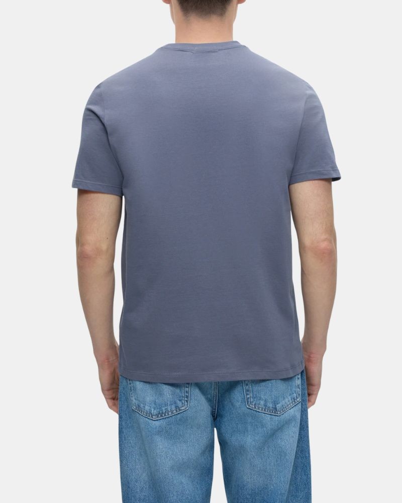 Camisetas de manga curta para homem CALVIN KLEIN Azul LLV04RC272GXL7