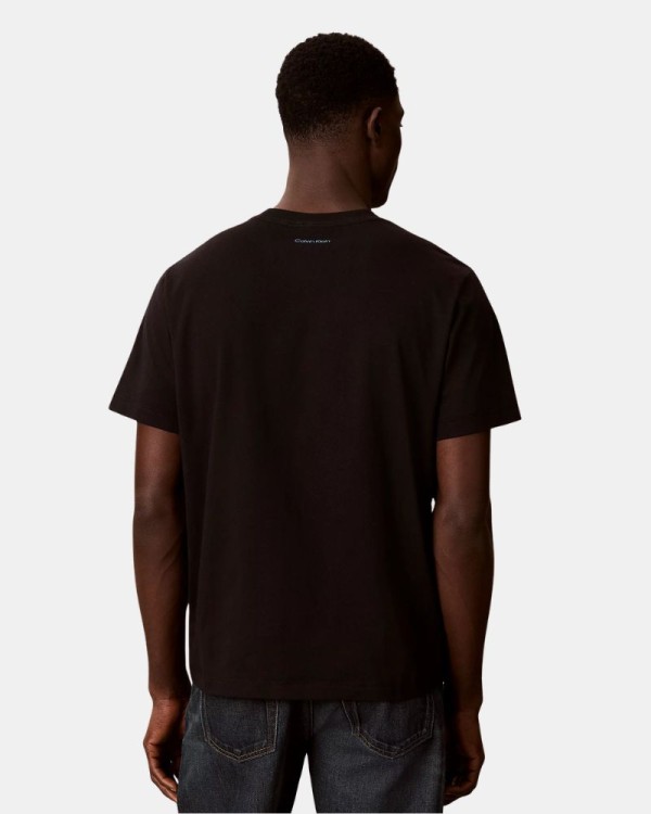 Camisetas Manga corta Hombre CALVIN KLEIN Negro LV04RG815GUB1