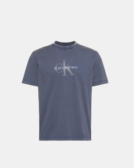 Camisetas Manga corta Hombre CALVIN KLEIN Azul LV04RG832GXL7
