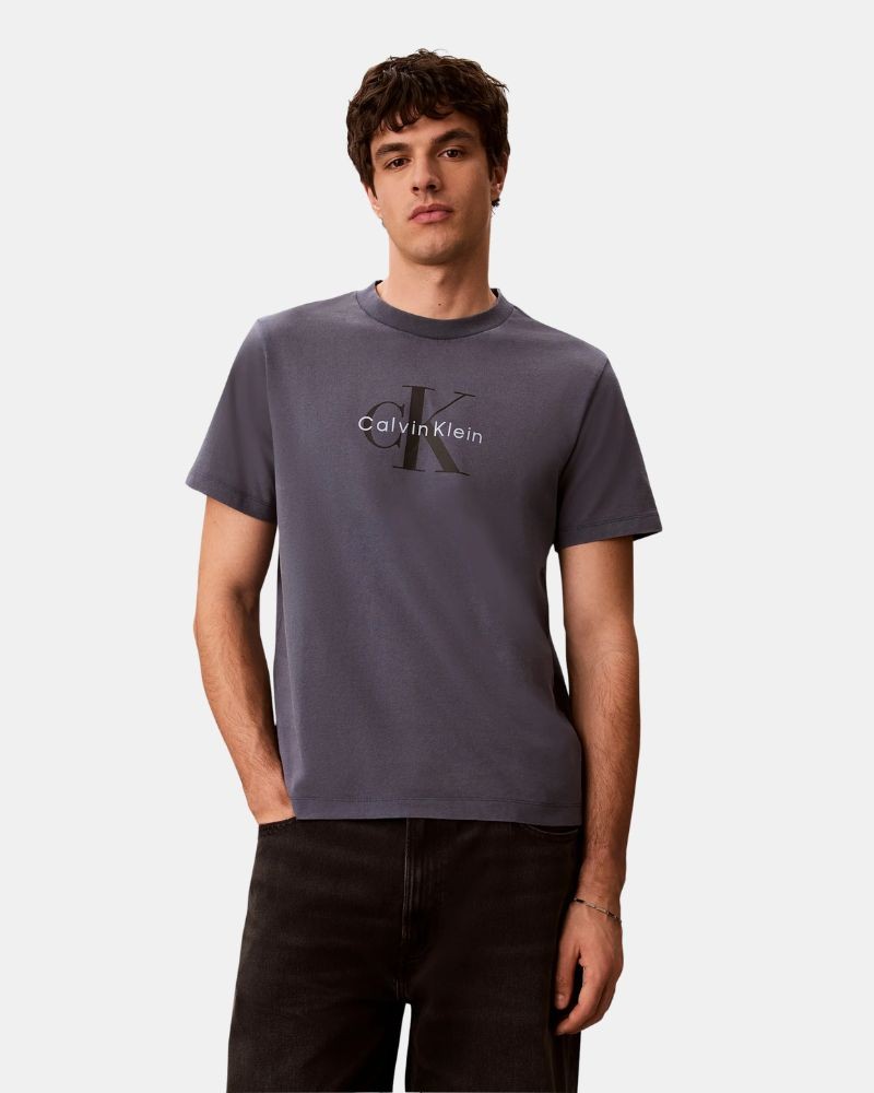Camisetas Manga corta Hombre CALVIN KLEIN Azul LV04RG832GXL7